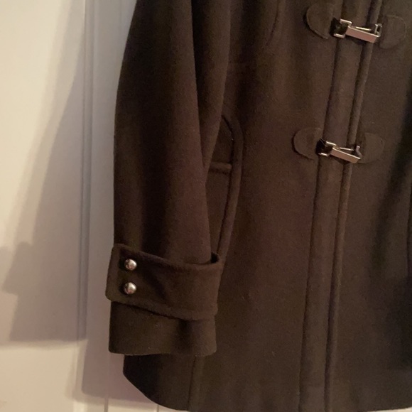 Dark Brown Wool coat - Picture 2 of 7